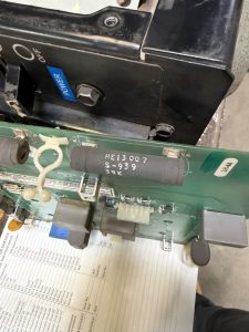 Before board repair - Dupont Welder Services